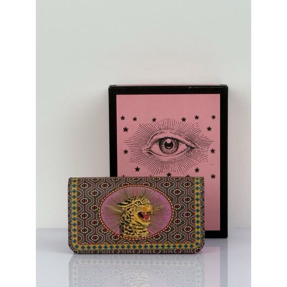 GUCCI Garden Tiger Pink Leather Crossbody Women's Bag Limited Edition - Picture 1 of 16